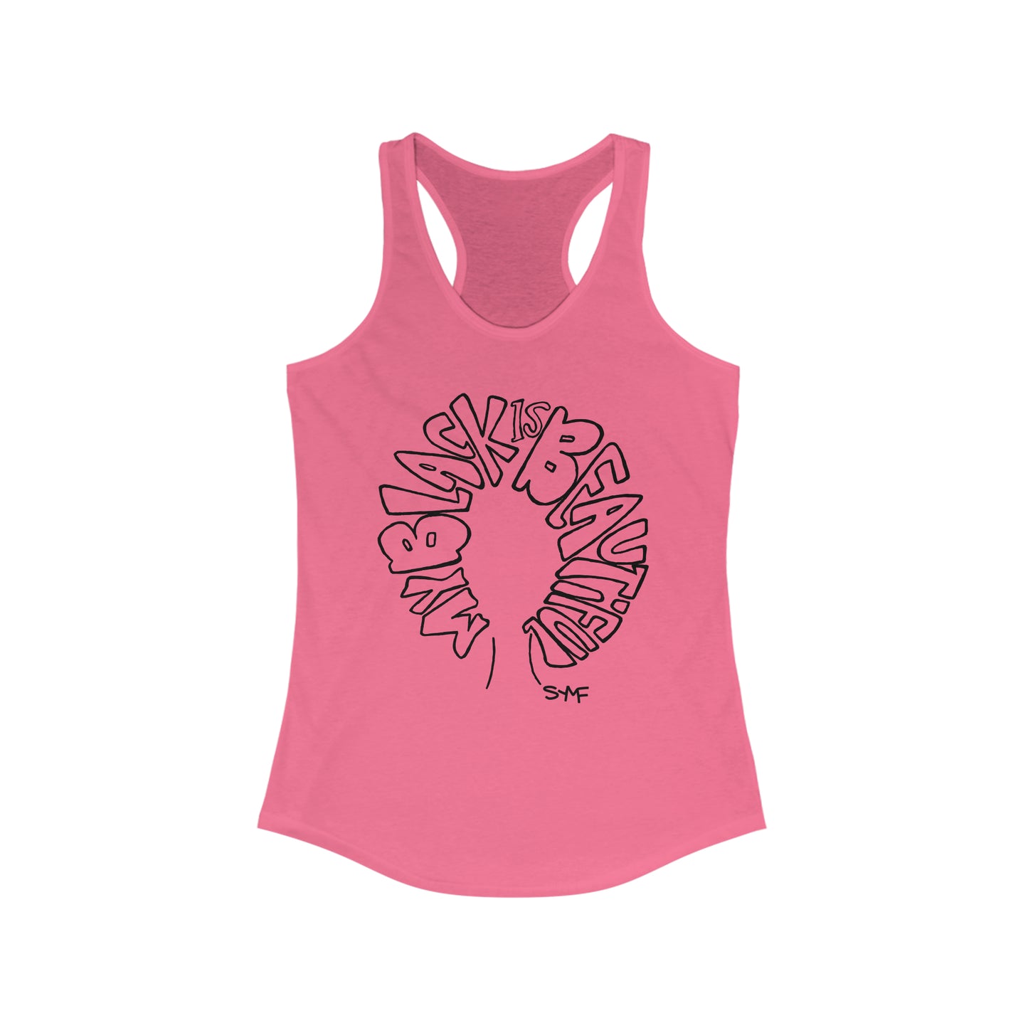 My BLACK is Beautiful Racerback Tank
