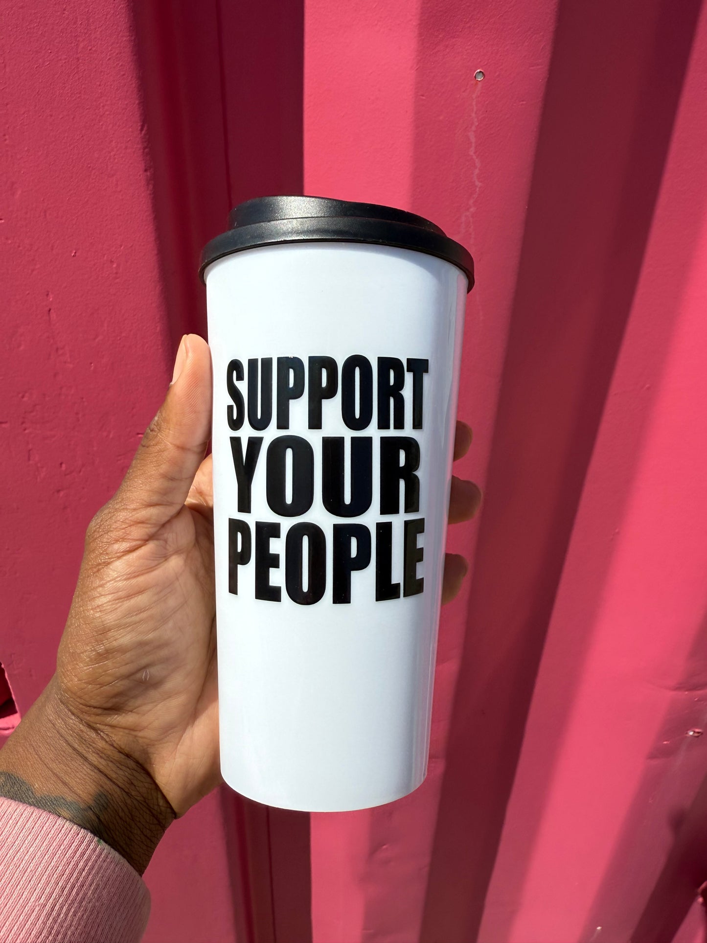 Support Your People Tumbler