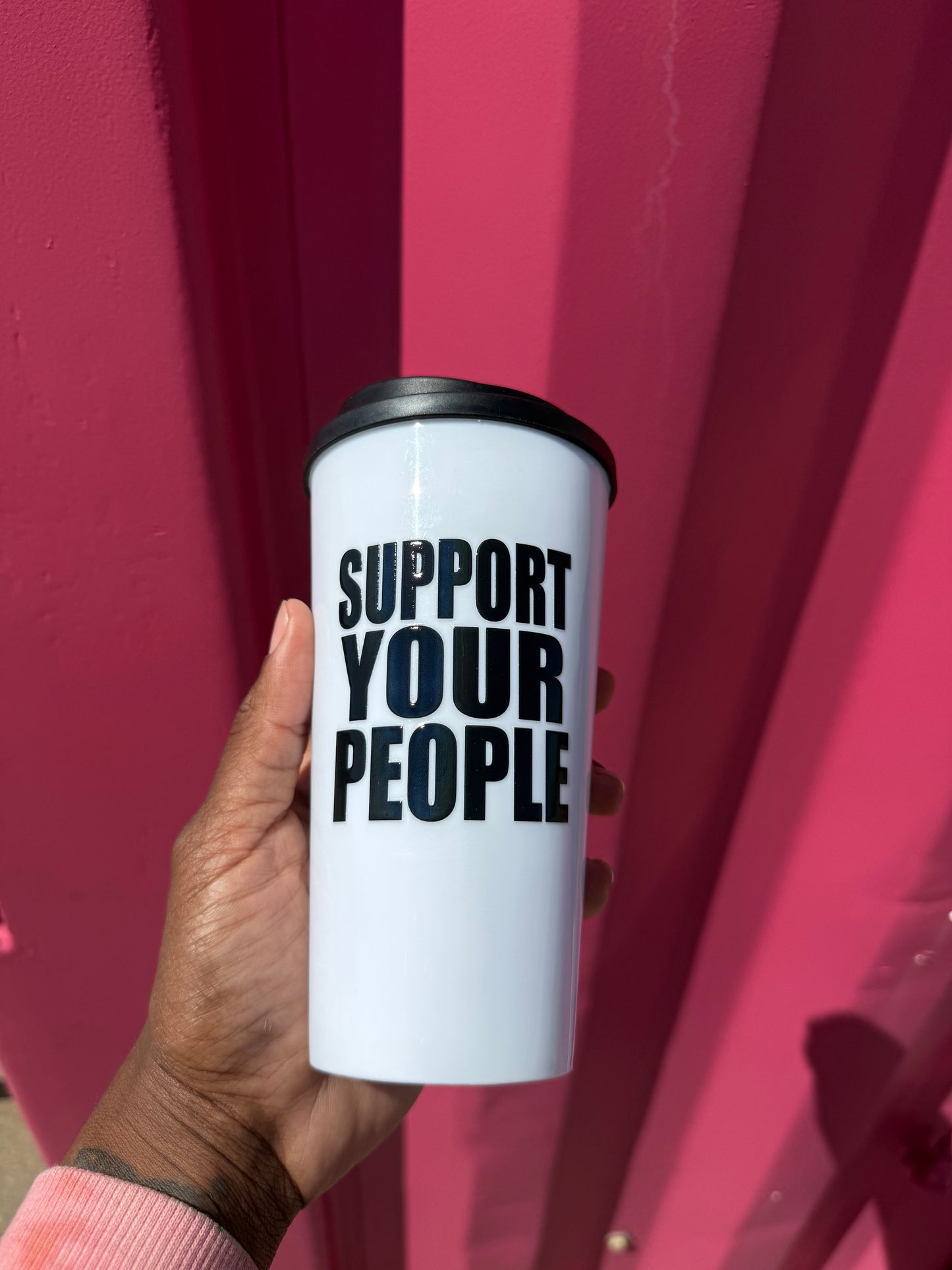 Support Your People Tumbler